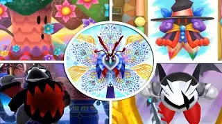Kirby: Triple Deluxe - All Bosses (No Damage + No Copy Ability)