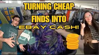 Turning Cheap Thrift Store Finds into eBay Cash!
