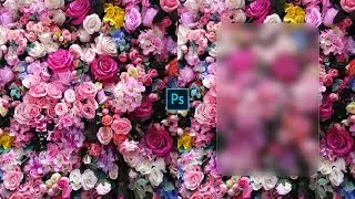 Blurry Glass Effect - Short Photoshop Tutorial