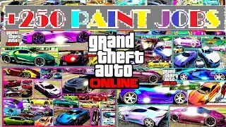 BEST OF! +250 Crew Colors I PAINT JOBS in GTA 5 Online