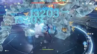 Genshin Impact Kaeya permafreeze team is incredible!