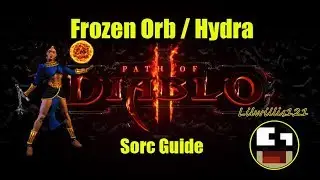 Path of Diablo - Early Ladder FOrb / Hydra Hybrid Sorceress Guide [600+ MF Build]