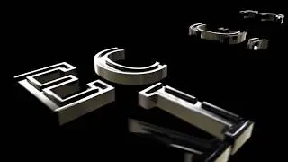 3D Industrial Style Intro - Blender and After Effects