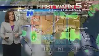 Thursday's Weather - 6 a.m.