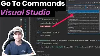 How to Use Go To Commands in Visual Studio 2019