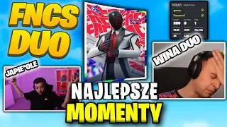 DUO FNCS 🏆 Najlepsze Momenty (Qlnek, Kazama, Sugar)