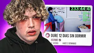 FINGIÓ SER "MR BEAST" y PASO 12 DÍAS SIN DORMIR pero le SALIÓ MUY MAL...