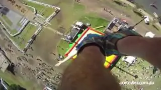 прыжки на батут это жесть