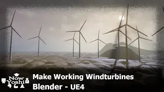 Wind turbine | Tutorial | Blender to Unreal Engine 4