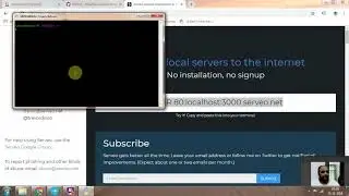 Expose local host using serveo
