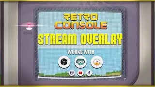 Twitch Retro Overlay: Retro Gameboy