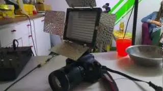 LED Videolight Review Unboxing German/Deutsch 160