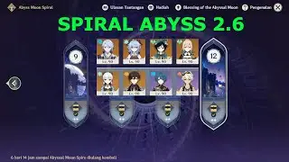 Genshin Impact - Spiral Abyss 2.6 All Stage 3 Star