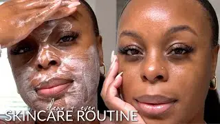SKINCARE ROUTINE | Clear + Even Complexion, Anti-Aging, Hydration for Combination Skin + More .