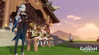 Serenitea Pot Obstacle Race Track | Floating Abode Realm v1.0 | Genshin Impact