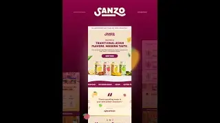 Sanzo - Email Sample Concept - creativecue.co
