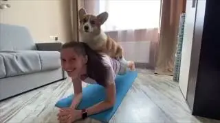 Тренировка Леры и Пикселя