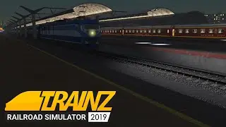 Отправление поезда №4 «Экспресс»‎ Москва — Санкт-Петербург | Trainz 19