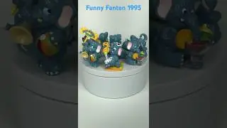 Die Funny Fanten im Cluburlaub 1995. Kinder Surprise. Киндер Слонята 1995