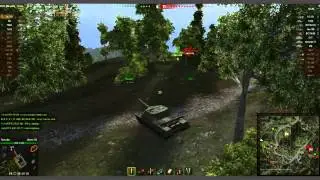 Объект 268, удачный бой.