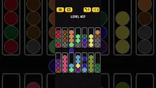 ball sort puzzle level 837