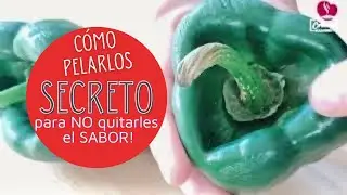 🔝 Cómo PELAR Chiles Poblanos y conservar Todo su SABOR! ✅