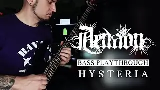 AENAON - Hysteria (Official Bass Playthrough)