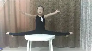 Любимая гимнастика! Тамиле 4 года!!!