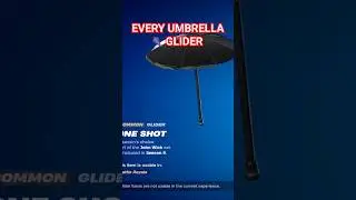 Every Umbrella 🌂 Glider In The Entire Game In 1 Min
