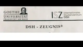 ДСХ Тест по немецкому языку. Как успешно сдать, разбор заданий. DSH Prüfung