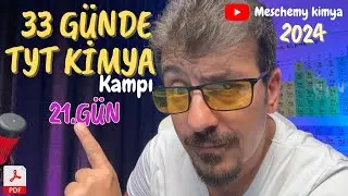 Kimyasal Tepkimeler | 33 Günde TYT Kimya Kampı | Z Takımı | 10. Sınıf | 21.gün