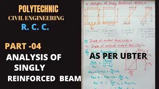 LECTURE -07 ANALYISIS OF SINGLY REINFORCED BEAM I WORKING STRESS METHOD I IS:456-2000 @atechpoly7770