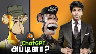 How to use ChatGPT in blender | AI Tool explained in tamil 🔥