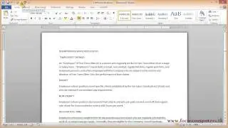 Microsoft Word in Tamil - Customizing the Quick Access Toolbar - 04
