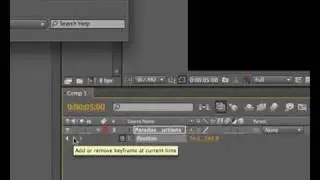 After Effects Tutorial-How to use the Wiggle tool.