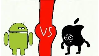 АНДРОИД ПРОТИВ IOS (Анимация)