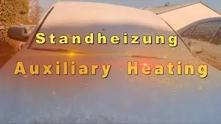 Standheizung + Schnee (2023 Test Audi A4)