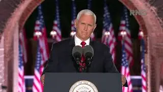 VP Pence Acceptance Speech, RNC Day 3 | Fort McHenry, Baltimore MD | 8-26-20