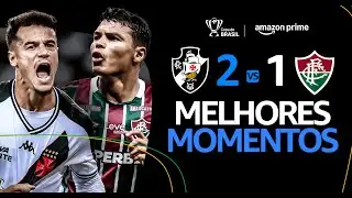 VASCO 2 x 1 FLUMINENSE | MELHORES MOMENTOS | SEMIFINAL DA COPA DO BRASIL 2025