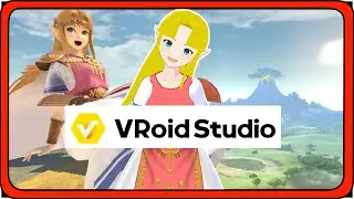 Zelda SSBU VRoid! Boots and pants | VTuber Artist