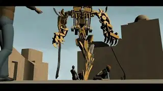 Transformers Revenge of The Fallen Bumblebee Vs Rampage Animatic