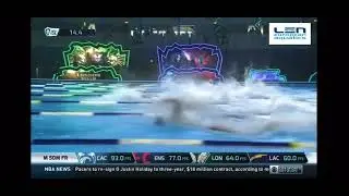 freestyle swimming slow motion