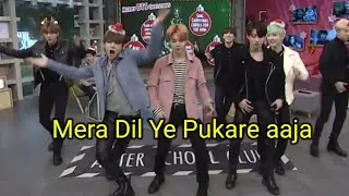 Mera Dil Ye Pukare aaja | BTS | Hindi song mix | Bts bollywood song mix
