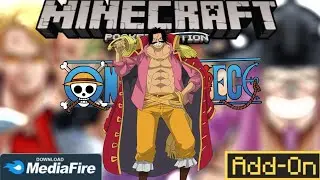 One Piece (Luffy) Addon For Minecraft PE 1.21 - One Piece Mod MCPE 1.21