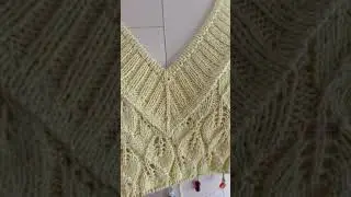 Всё как я люблю - идеально😍😍😍 #листопад_круглаякокетка #knitting #круглаякокетка #V-образная