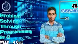 NPTEL Problem Solving Through Programming In C Week-4 Quiz Assignment Solution July Session 2023