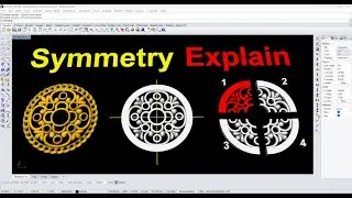 Design Symmetry explane in Hindi || CAD Jewelry || Rhino CAD #careerpointcreation #liveclass