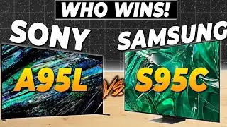 Sony A95L Vs Samsung S95C - Who Wins? | The Best 4K UHD Smart TV Comparison in 2024