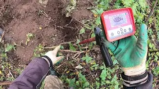 Первые находки магнитометром Гефест-4... коп металлолома