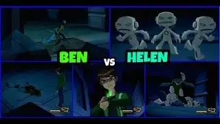 BEN10 FUERZA ALIENIGENA-BEN vs HELEN